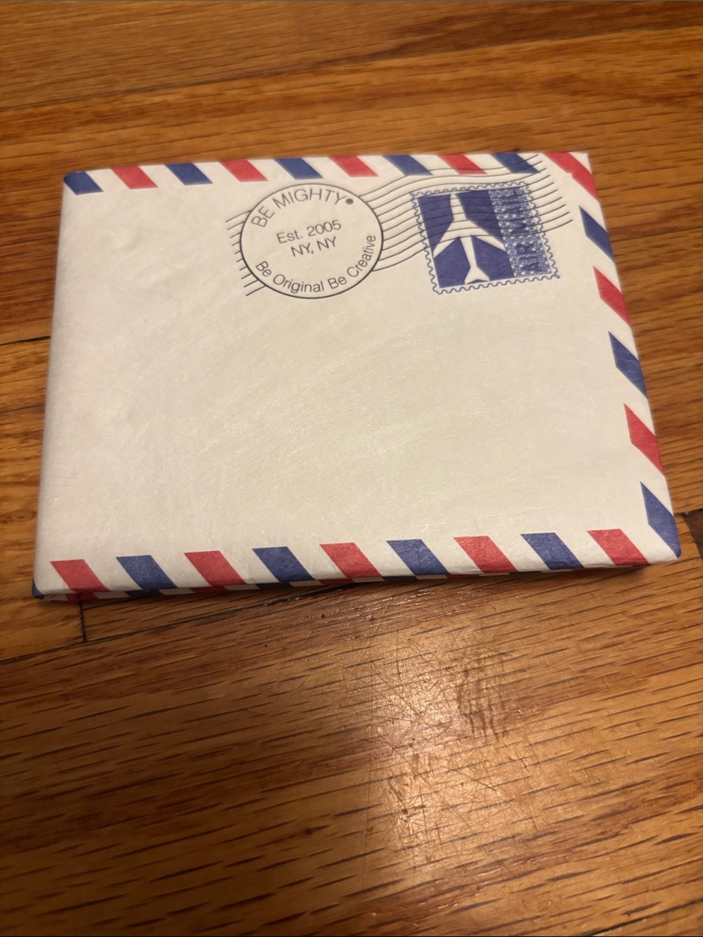 Dynomighty Mighty Post Envelope Paper Wallet, Brand new!